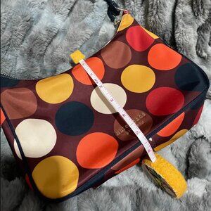 Kate Spade New York Multicolor Dot Print Nylon Shoulder Bag